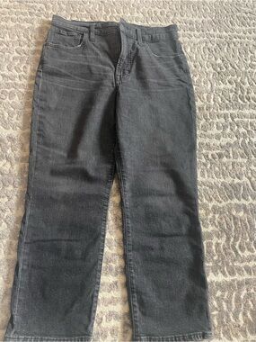 Madewell Black Cropped Ankle Jeans